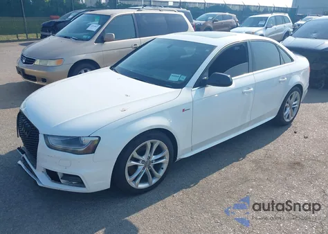 2013 Audi S4 3.0T Premium Plus из США, поврежденный, VIN WAUBGAFL8DA107595